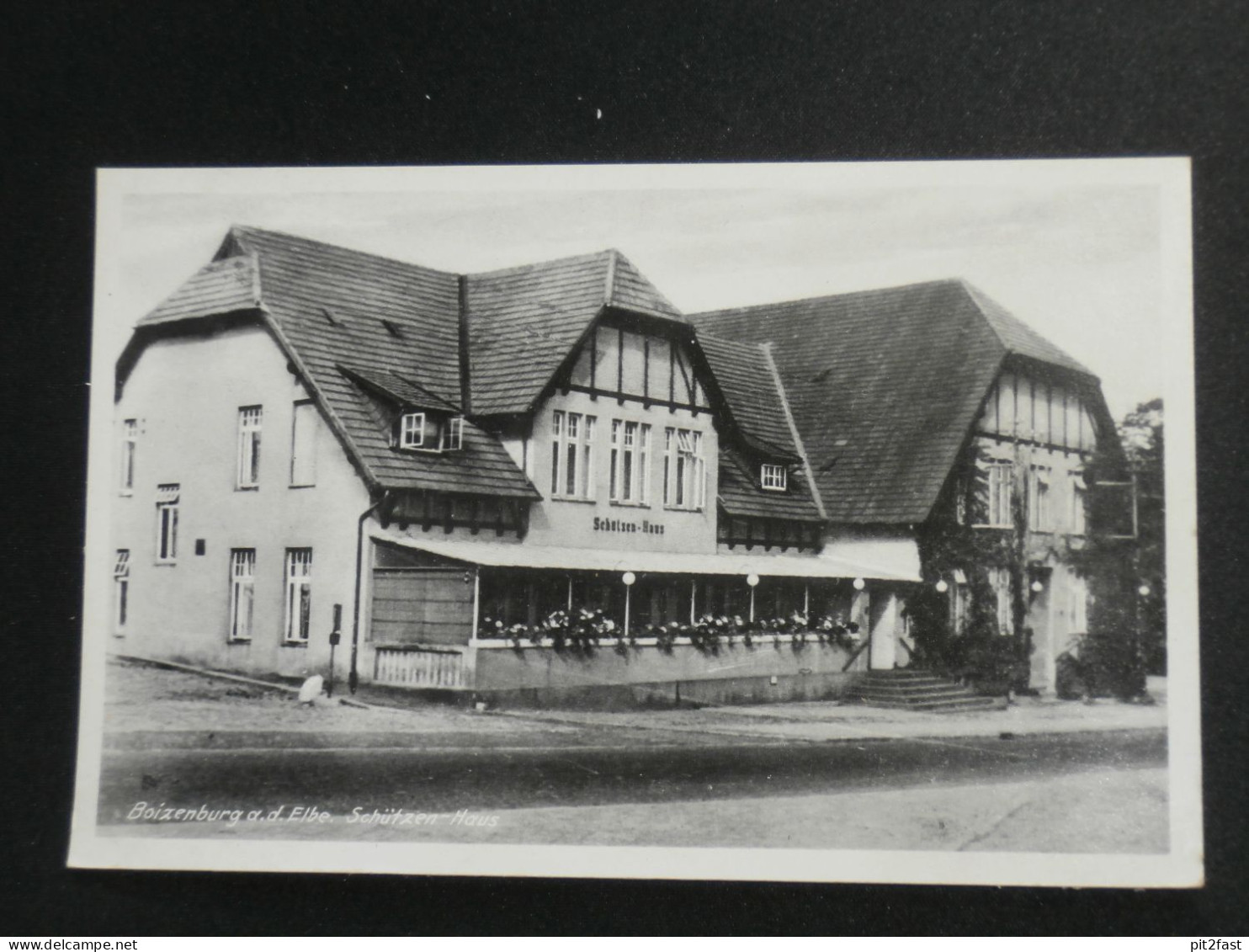 Boitzenburg i. Mecklenburg , ca. 1940 , Schützenhaus , Ansichtskarte , AK , CPA !!