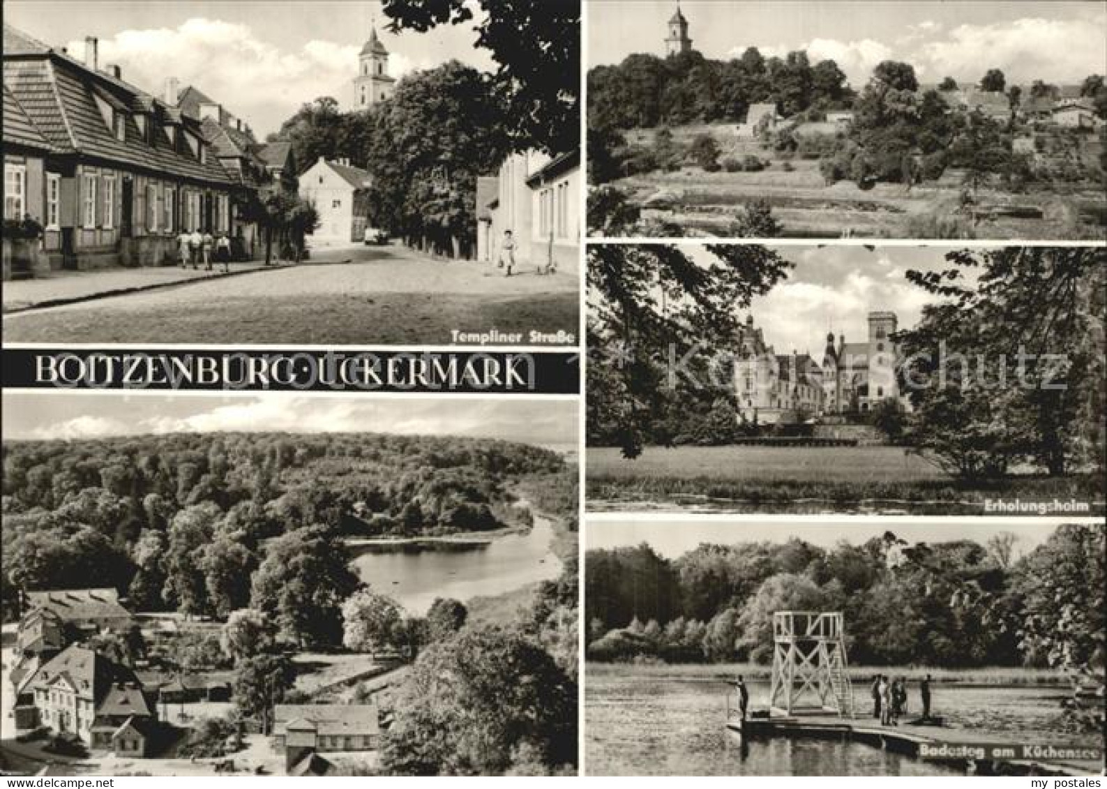 Boitzenburg Templiner Str Erholungsheim Badesteg am Kuechensee