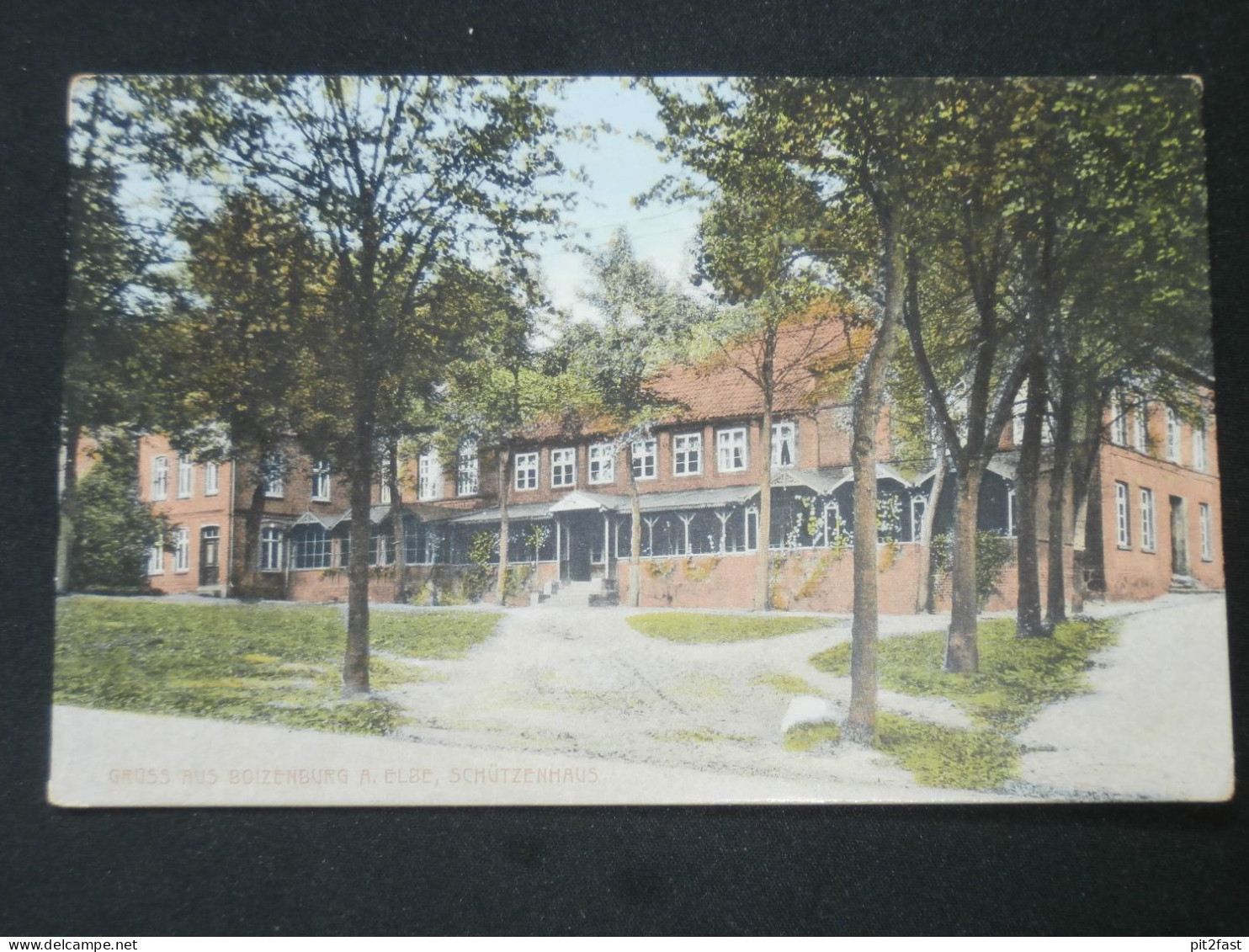 Boizenburg a. Elbe , Schützenhaus , ca. 1910 , Ansichtskarte , AK , CPA !!