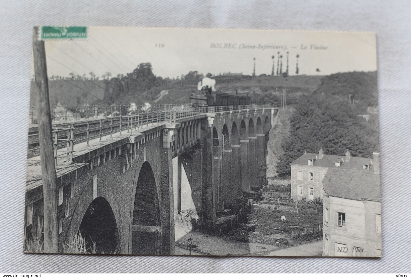 Bolbec, le viaduc, Seine Maritime 76