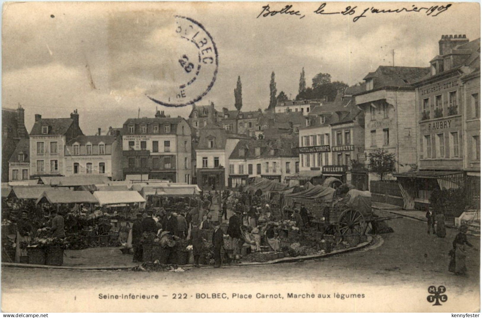 Bolbec - Marche aux Legumes