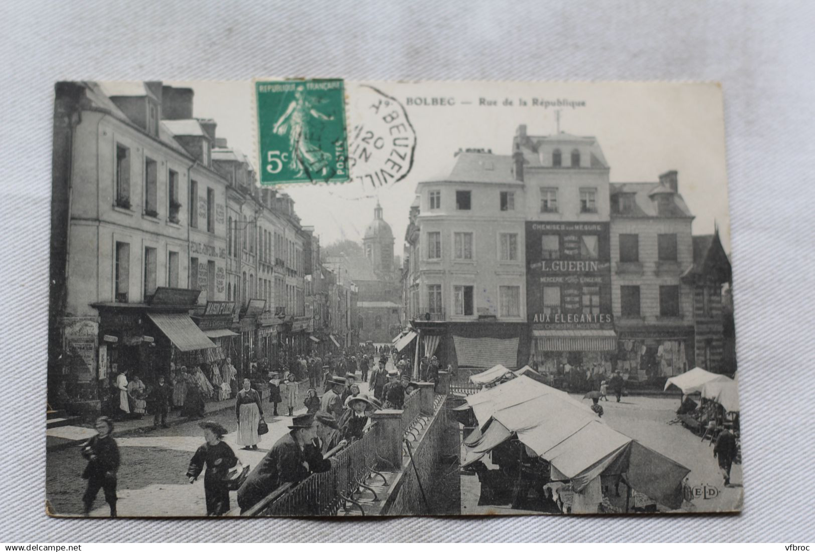 Bolbec, rue de la République, Seine Maritime 76