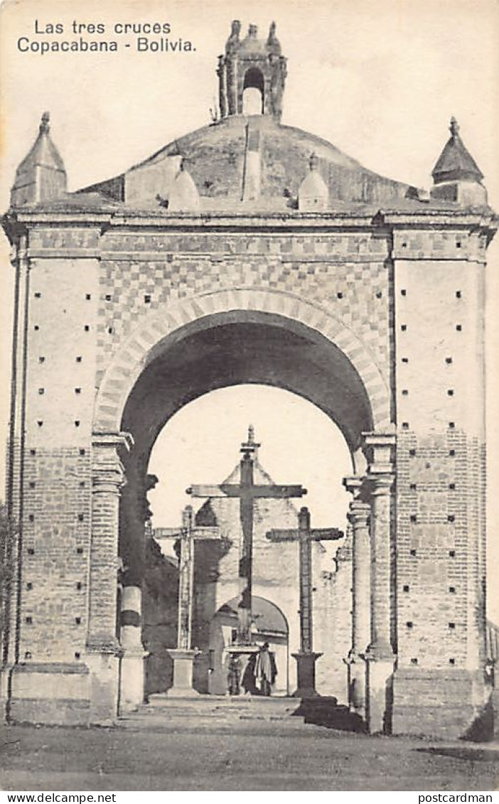 Bolivia - COPACABANA - Las tres cruces - Ed. Arno Hnos