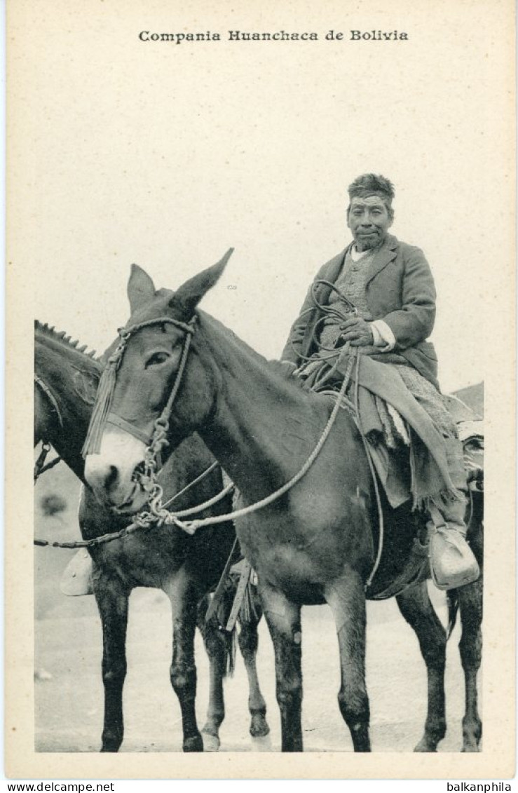 Bolivia Horseman by Huanchaca Mining Company