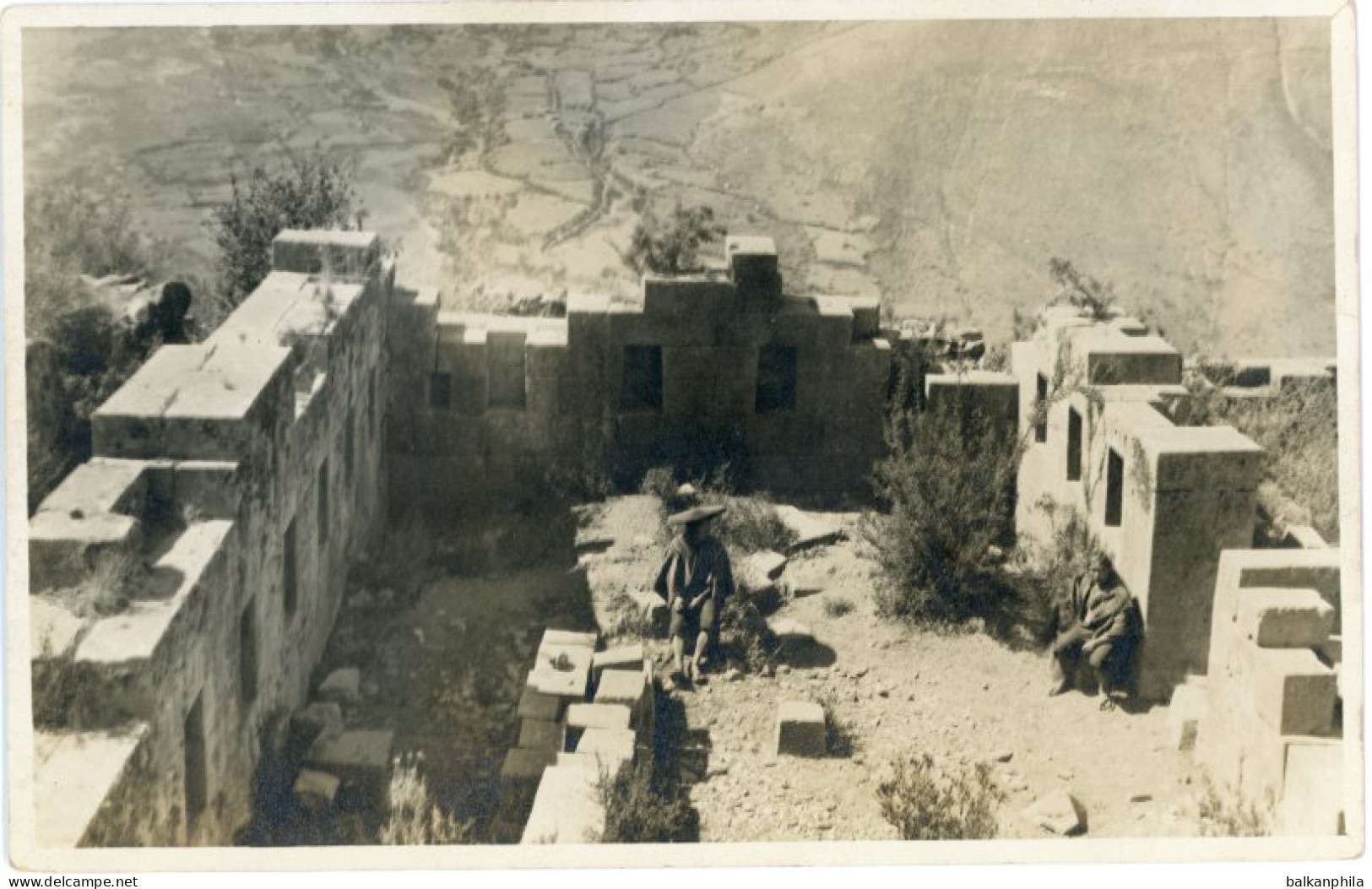 Bolivia Inca Ruins photocard