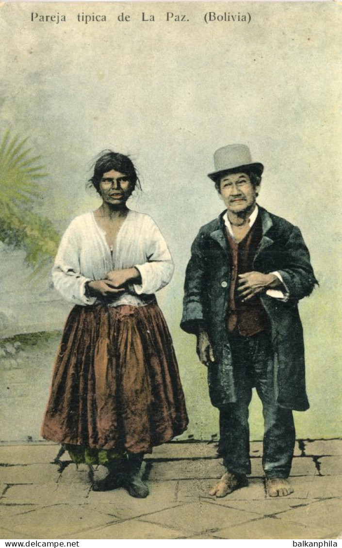 Bolivia La Paz Couple Midgets