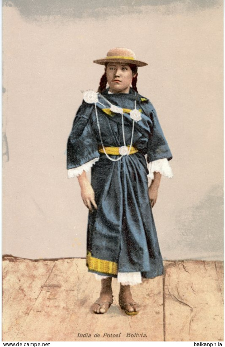 Bolivia Potosi Indigenous Woman