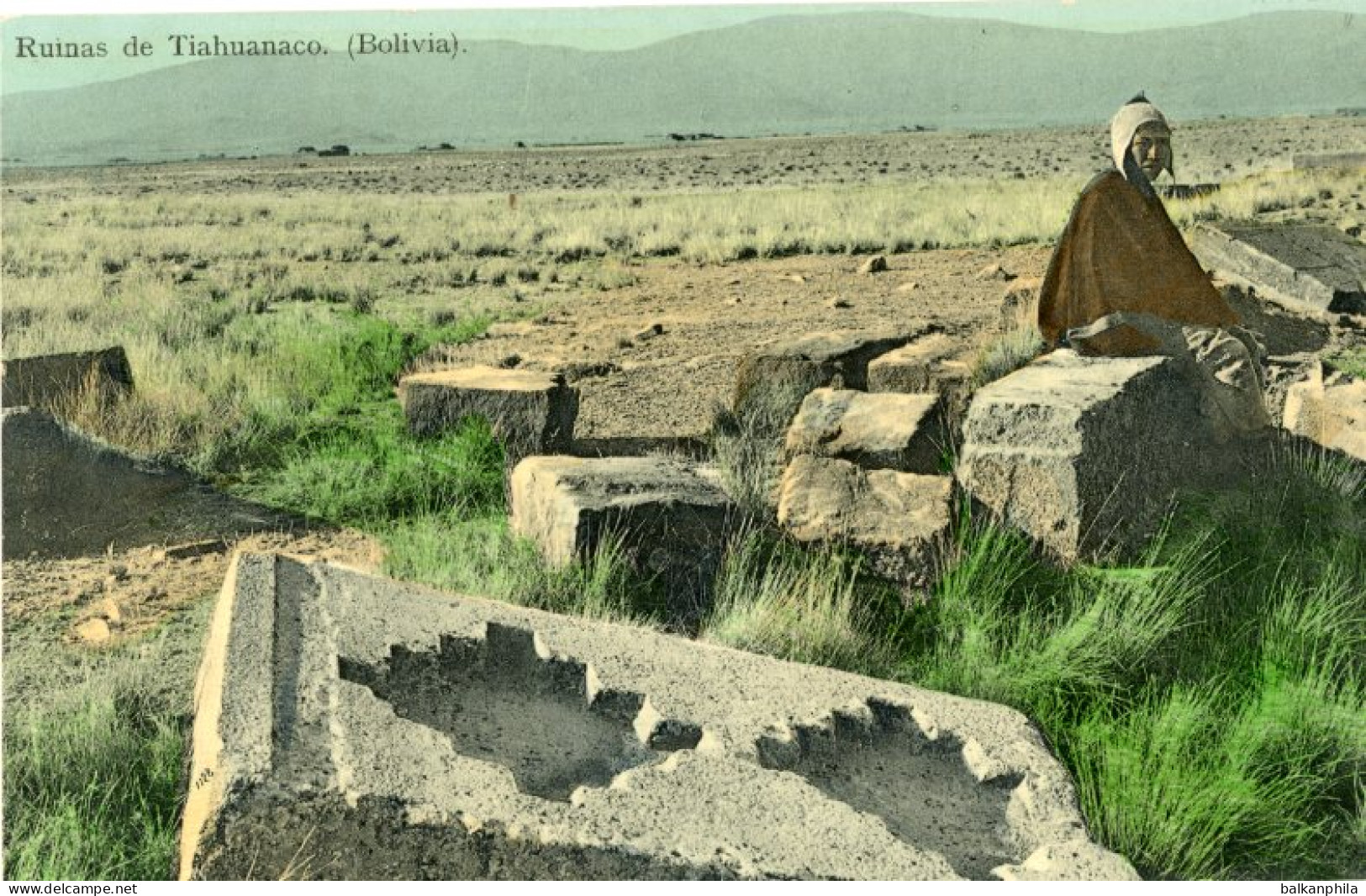 Bolivia Ruins of Tiahuanaco
