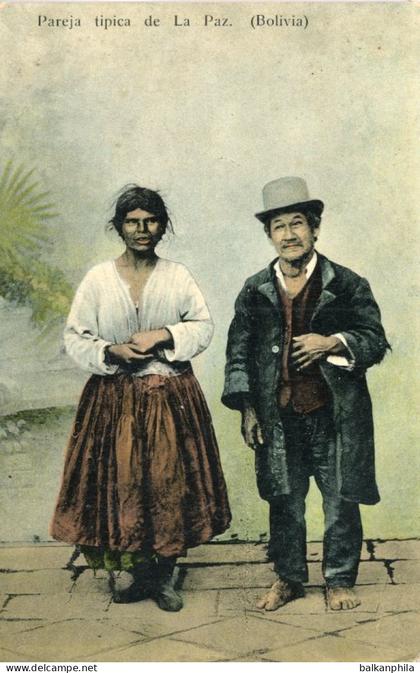 Bolivia La Paz Couple Midgets