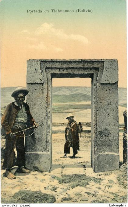 Bolivia Tiahuanaco Portal