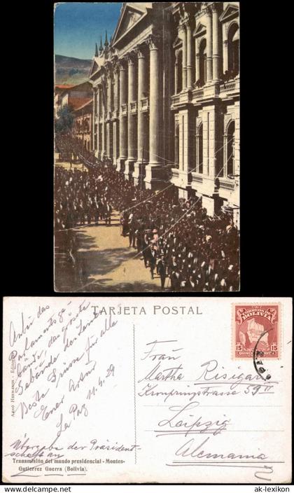 Bolivien Gutierrez Guerra (Bolivia) Transmisión  presidencial - Montes- 1920