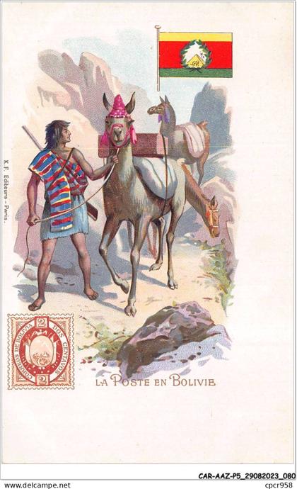 CAR-AAZP5-0376 - BOLIVIE - La poste en bolivie