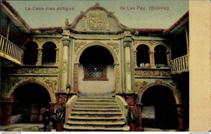 CPA La Paz Bolivien, Casa mas antigua