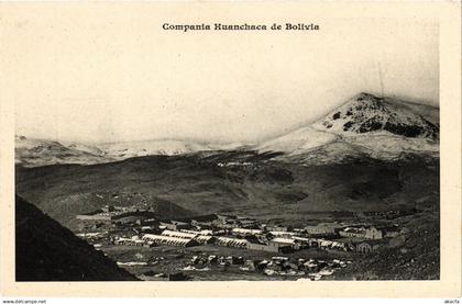 PC BOLIVIA, COMPANIA HUANCHACA DE BOLIVIA, Vintage Postcard (b60488)