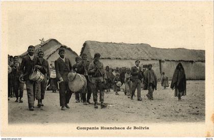 PC BOLIVIA, COMPANIA HUANCHACA DE BOLIVIA, Vintage Postcard (b60496)