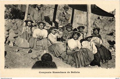PC BOLIVIA, COMPANIA HUANCHACA DE BOLIVIA, Vintage Postcard (b60516)