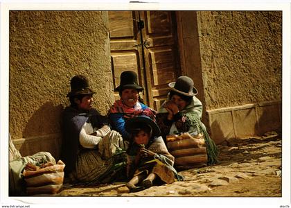 PC BOLIVIA, MUJERES AYMARAS, Modern Postcard (b60596)