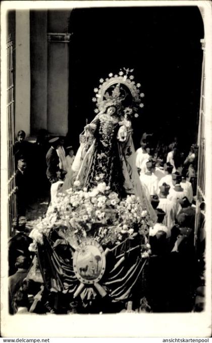 Photo CPA La Paz Bolivien, Gottesdienst, Messe