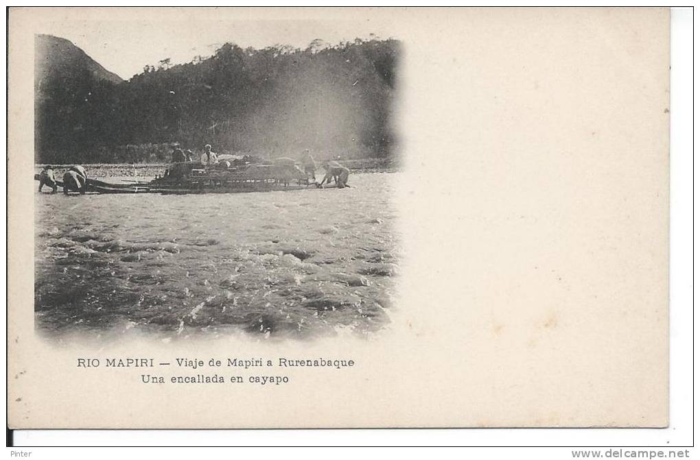 BOLIVIE - RIO MAPIRI