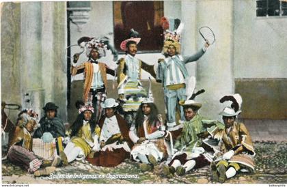 Bolivia Copacabana Indigenous Dancers