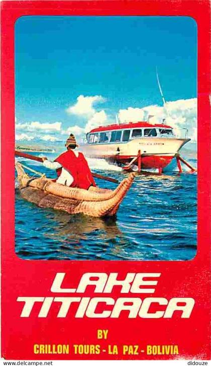 Carte Postale - Bolivie - Lac Titicaca - CPM - Voir Scans Recto-Verso - Poscard - Carta Postal -  Postkarte