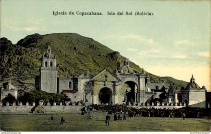 CPA Copacabana Bolivien, Kirche