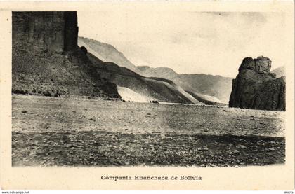 PC BOLIVIA, COMPANIA HUANCHACA DE BOLIVIA, Vintage Postcard (b60466)