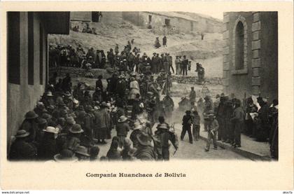 PC BOLIVIA, COMPANIA HUANCHACA DE BOLIVIA, Vintage Postcard (b60475)