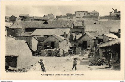 PC BOLIVIA, COMPANIA HUANCHACA DE BOLIVIA, Vintage Postcard (b60483)