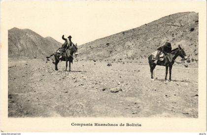 PC BOLIVIA, COMPANIA HUANCHACA DE BOLIVIA, Vintage Postcard (b60501)