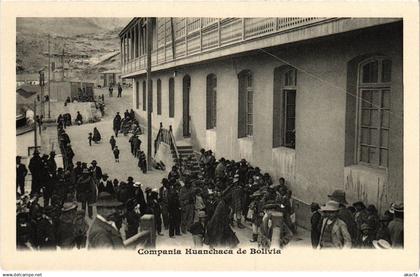 PC BOLIVIA, COMPANIA HUANCHACA DE BOLIVIA, Vintage Postcard (b60504)