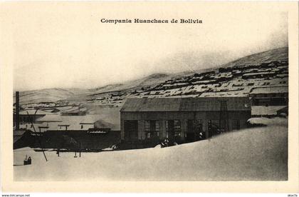PC BOLIVIA, COMPANIA HUANCHACA DE BOLIVIA, Vintage Postcard (b60505)