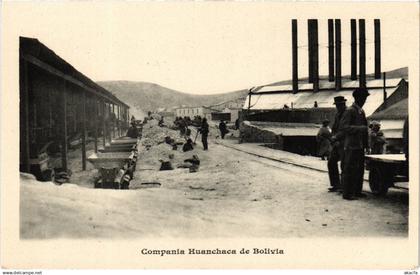PC BOLIVIA, COMPANIA HUANCHACA DE BOLIVIA, Vintage Postcard (b60526)