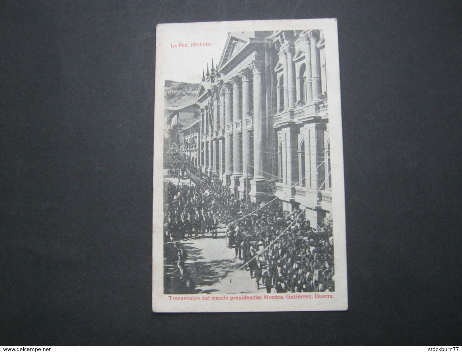 Bolivien , La Paz     , schöne Karte um 1920