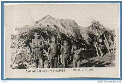 Amérique - BOLIVIE --  Campamento de Menores