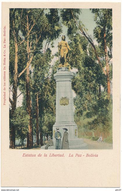 BOLIVIA - La Paz - Estatua de la Libertad