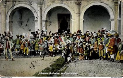 CPA Copacabana Bolivien, Morenos Bailarines