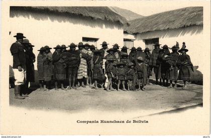 PC BOLIVIA, COMPANIA HUANCHACA DE BOLIVIA, Vintage Postcard (b60465)