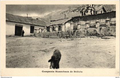 PC BOLIVIA, COMPANIA HUANCHACA DE BOLIVIA, Vintage Postcard (b60469)