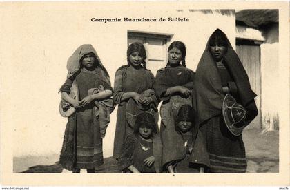 PC BOLIVIA, COMPANIA HUANCHACA DE BOLIVIA, Vintage Postcard (b60474)