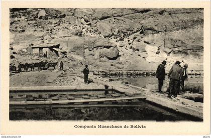 PC BOLIVIA, COMPANIA HUANCHACA DE BOLIVIA, Vintage Postcard (b60484)