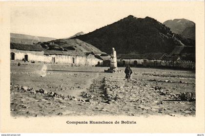 PC BOLIVIA, COMPANIA HUANCHACA DE BOLIVIA, Vintage Postcard (b60485)