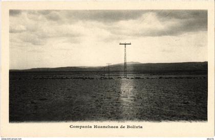 PC BOLIVIA, COMPANIA HUANCHACA DE BOLIVIA, Vintage Postcard (b60487)