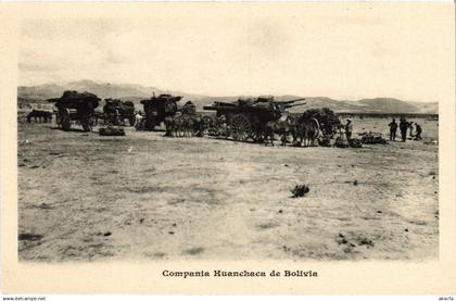 PC BOLIVIA, COMPANIA HUANCHACA DE BOLIVIA, Vintage Postcard (b60519)