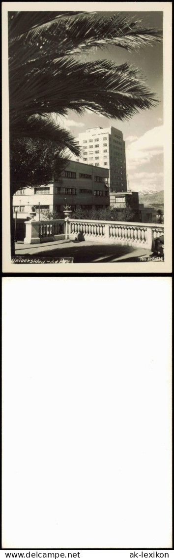 Postcard La Paz Universidad 1940