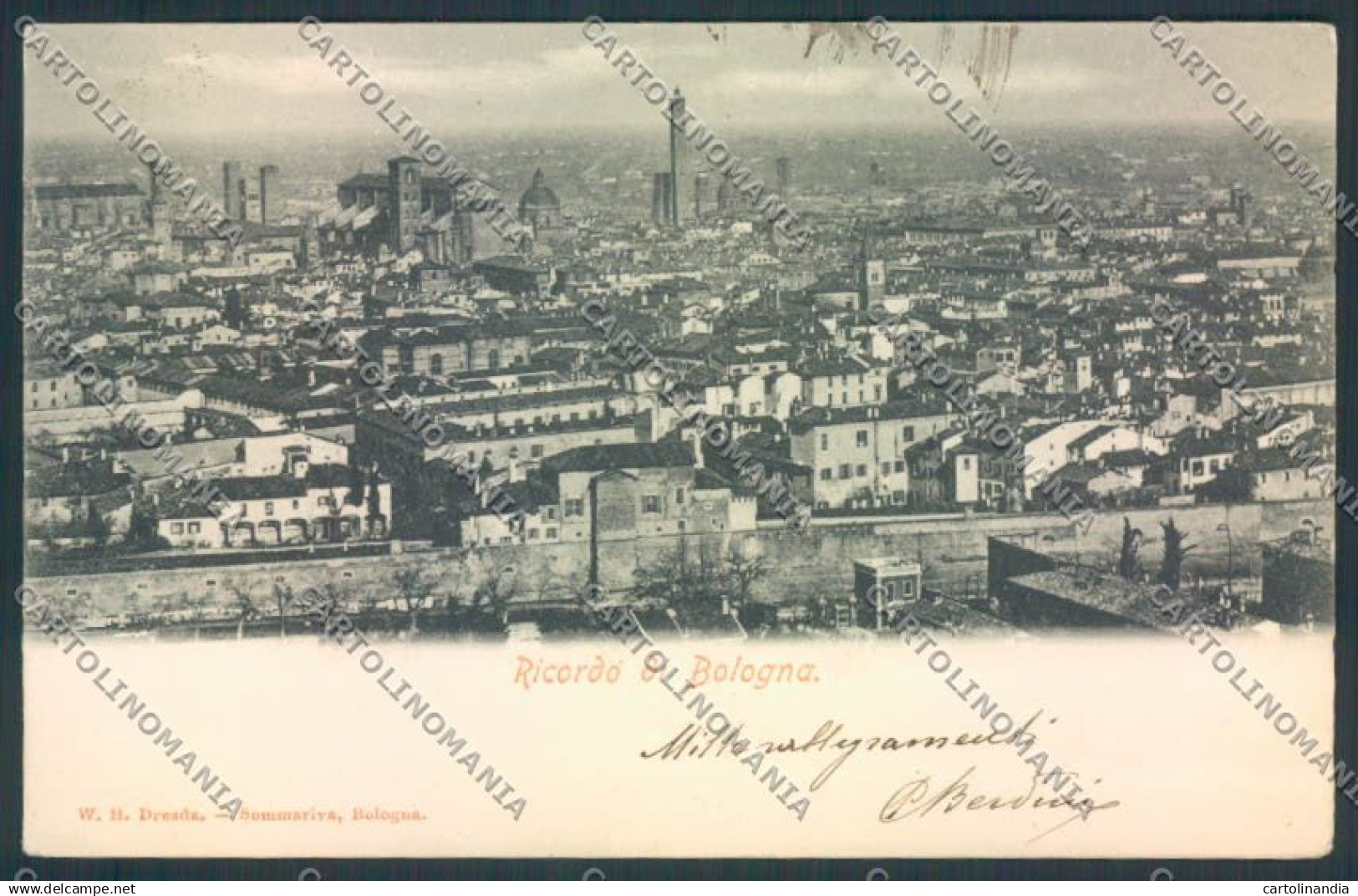 Bologna città cartolina MQ3197