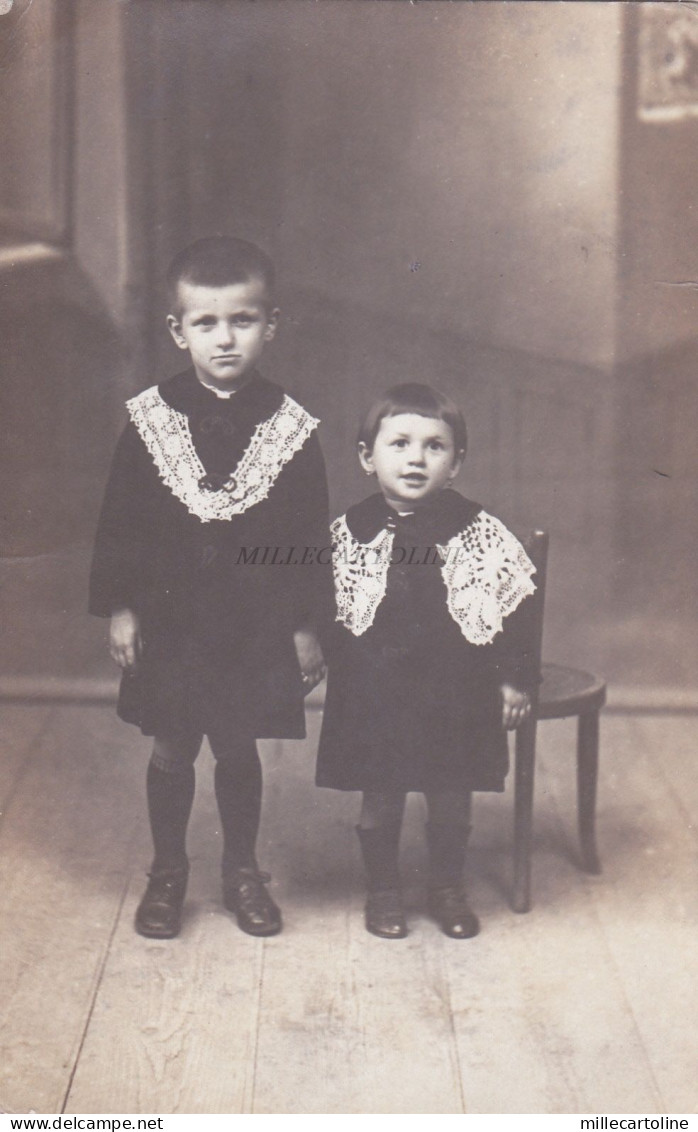 * BOLOGNA - Fotocartolina Ridolfi - Due bambini