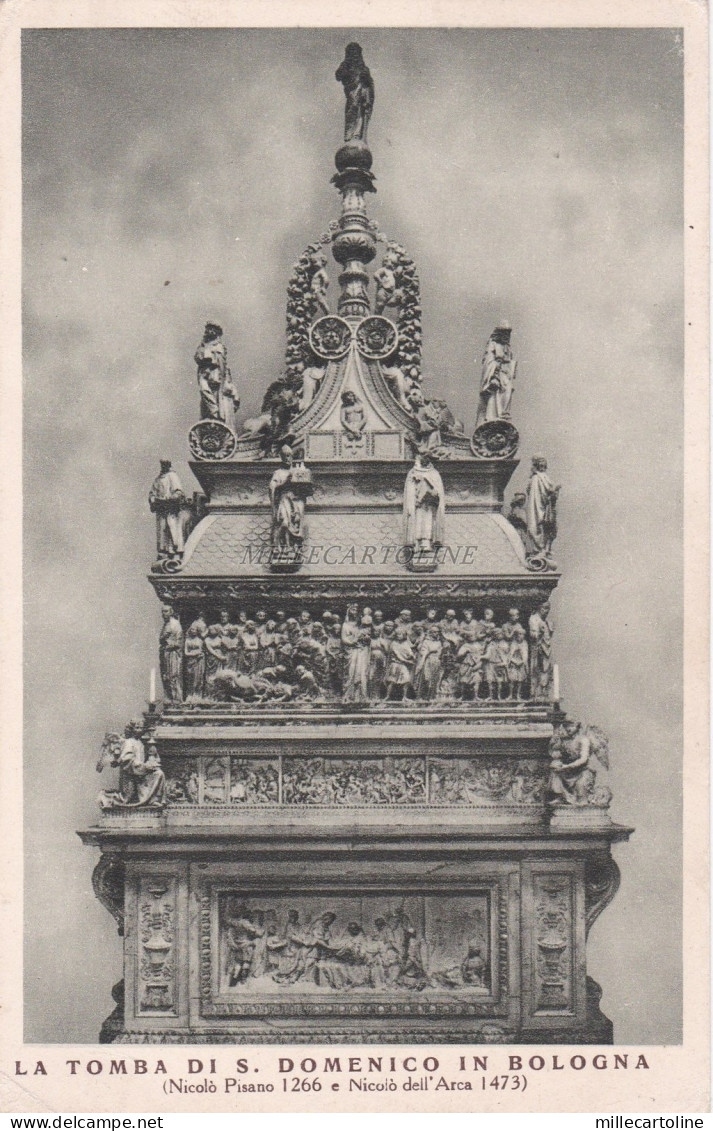 BOLOGNA - La Tomba di S.Domenico in Bologna (Nicolò Pisano e Nicolò dell'Arca)