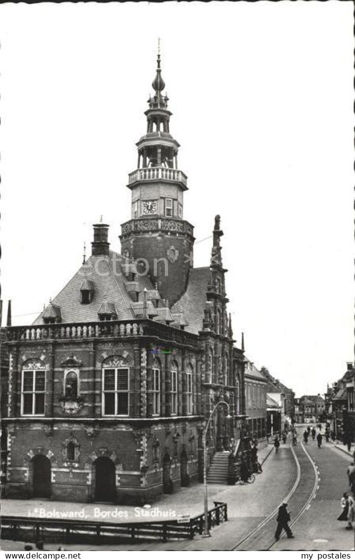 Bolsward Boalsert Bordes Stadhuis Rathaus