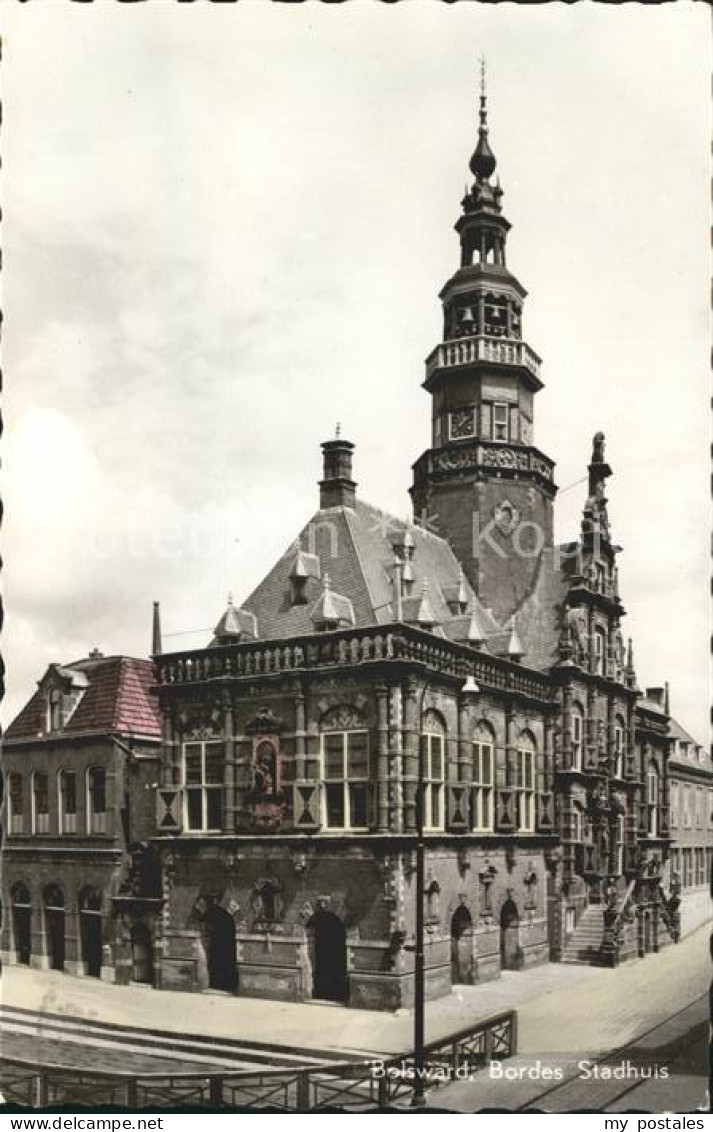 Bolsward Boalsert Bordes Stadhuis Rathaus